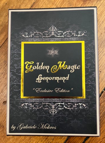Golden magic lenormand - golden,