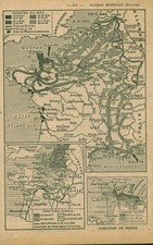 Document ancien carte guerre