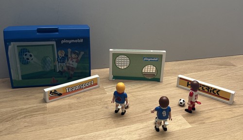 Valise playmobil footballeurs - valise,