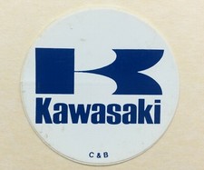 MOTO KAWASAKI Autocollant Vintage Stickers Motorcycle Motorrad Biker Anstecker