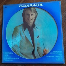 LP PICTURE DISC  CLAUDE FRANCOIS Le Téléphone Pleure CBS