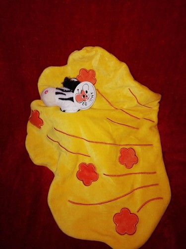 Doudou plat egmont toys zèbre - plat,