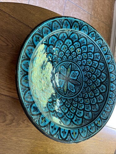 Plat creux marocain vintage - plat,