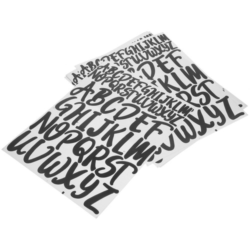 Sheets lettre adhesive - 10,