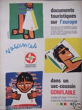 PUBLICITÉ 1962 BP TOURING