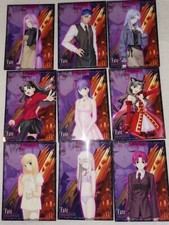 Fate stay night/Hollow ataraxia Fate Card SILVER BLITZ pack of 9 épisode cards 
