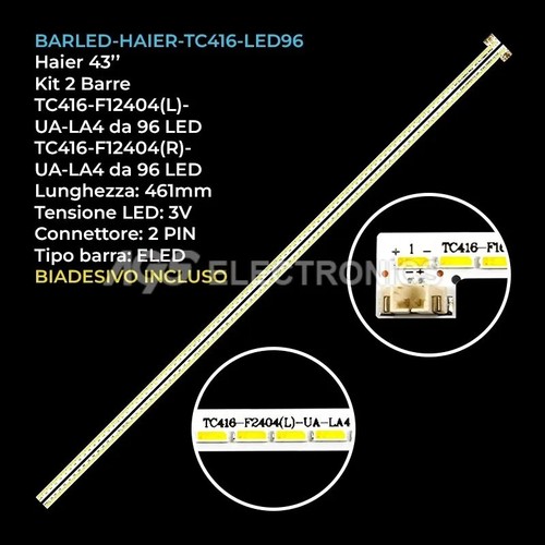 Kit barres led - led, 96