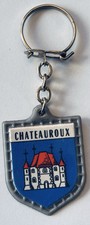 porte clé Keychain Blasons Villes De France Drapeaux Lanvin Chocolat Châteauroux