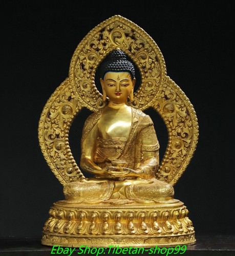 Old tibet bronze - tibet, gilt