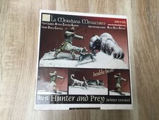 MAQUETTE FIGURINE. HUNTER AND PREY