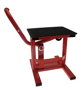 Leve moto cross tabouret