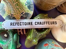 Ancienne Plaque Émaillée