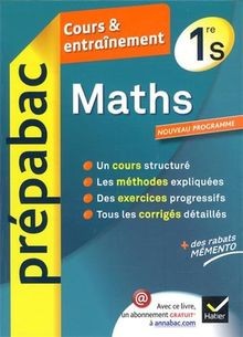 Maths 1re prépabac - maths,