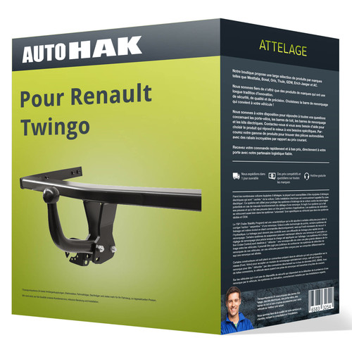 Attelage pour renault twingo - attelage,