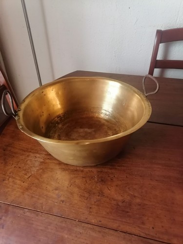Bassine confiturier laiton - bassine, en