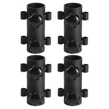  4 Pcs Ancre Extérieure Porte-parapluie Connecteurs De Poteaux Tente