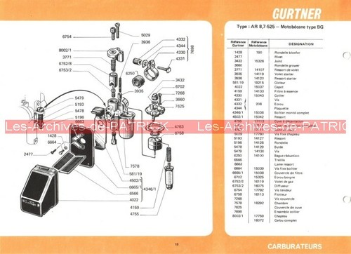 Motobecane mobylette type - motobecane,
