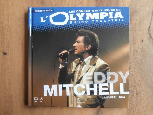 Livre eddy mitchell - cd,