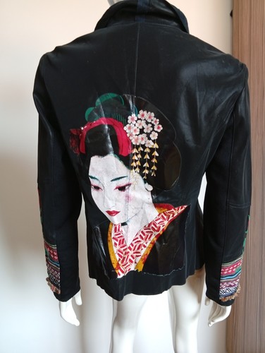 Desigual black open jacket - black,