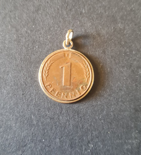 Médaille pièce pendentif - médaille, 1