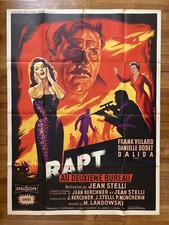 RAPT AU DEUXIEME BUREAU Affiche 120x160 cm De Guy Gérard Noël Avec Dalida