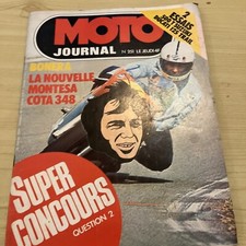 MOTO JOURNAL  251 Test SUZUKI GT 500 DUCATI 125 Enduro MONTESA 348 Cota KTM 1976