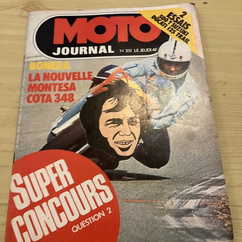 Moto journal 251 - moto, test