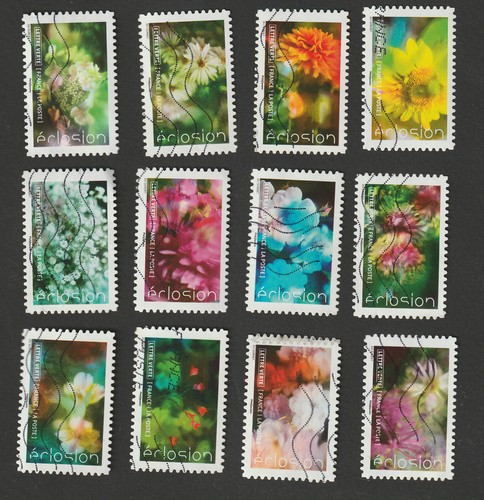 Série timbres autoadhésifs - série,