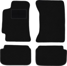 Tapis de sol en velours noir