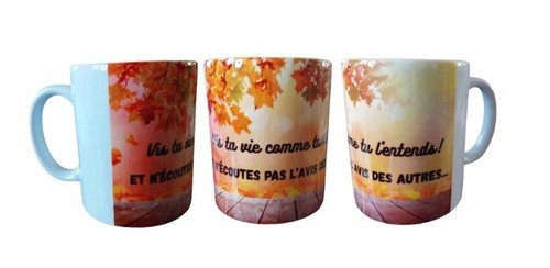 Mug humeur vis vie - humeur,,