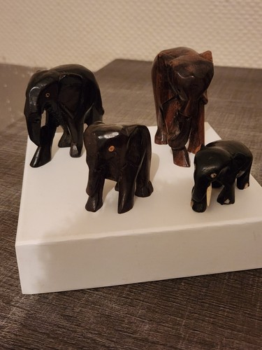 Lot éléphants vintage en - lot,