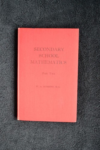 Secondary school mathematics