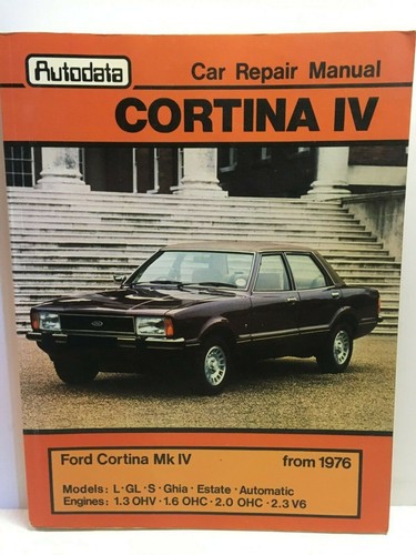 Autodata ford cortina iv - cortina, de