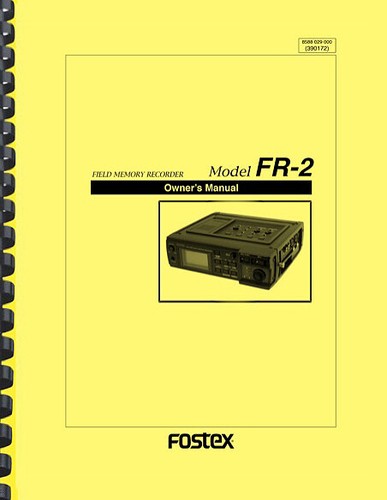 Fostex fr2 digital field - fostex,