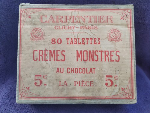 Boite crèmes chocolat - de, "