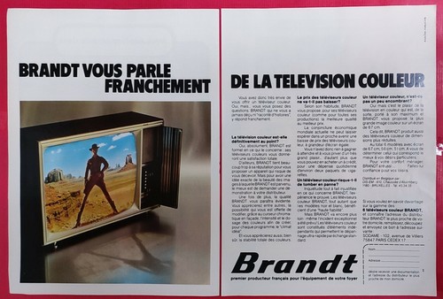 Publicité presse téléviseur - presse,