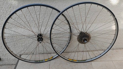Paire roues mavic moyeux - de,