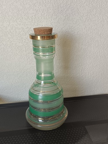 Bouteille vase annees - vase, 50/60