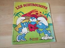 ALBUM LES SCHTROUMPFS PANINI MANQUE 10 VIGNETTES