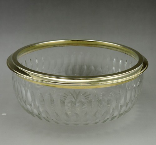 Saladier verre taillé - saladier,