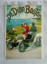 Carte postale Vieille affiche