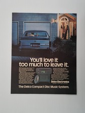 Delco Electronics Advertising Vintage Magazine - Publicité Original