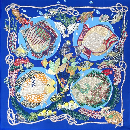 Foulard soie hermes carre - en,