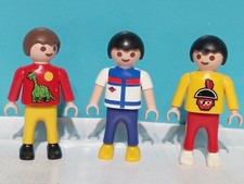PLAYMOBIL x3 FIGURINES ENFANTS