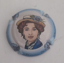 CAPSULE DE CHAMPAGNE MARINA D  N° 192a portrait de femme