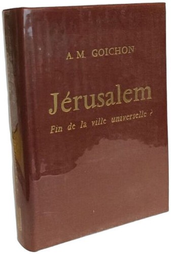 Jérusalem fin ville - la,