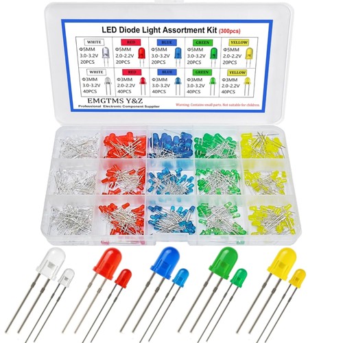Led 300 diodes 5 mm - 300,