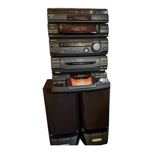 Sony lbt d390 - with, turntable