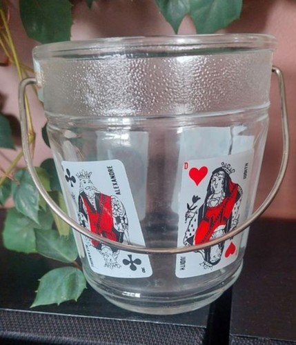 Seau glacons verre - glacons, en