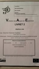 LIVRET 2 VAE BTS SP3S validé + ENVOI PAR MAIL + questions de l'oral + guide vae